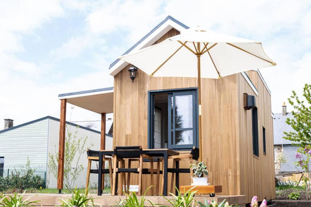 Tiny House En Baie Du Mont-Saint-Michel Villa Dol-de-Bretagne Bagian luar foto