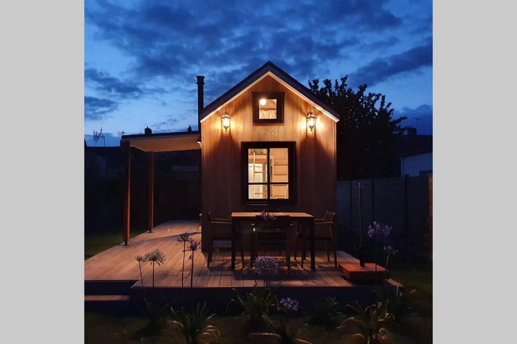 Tiny House En Baie Du Mont-Saint-Michel Villa Dol-de-Bretagne Bagian luar foto